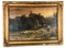 Antique MC Haywood Signed 1915 Oil on Canvas 