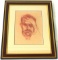 Harry Nadler, Framed Sketch on Paper 