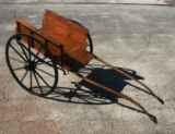 Vintage Horse Drawn Wood Cart from St. Augustine