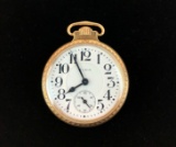 Circa 1925 Antique Elgin Railroad Grade B.W Raymond 21 Jewel 12KT Gold Filled Pocket Watch