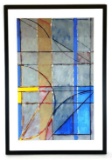 Harry Nadler, Framed Acrylic Painting , 1984