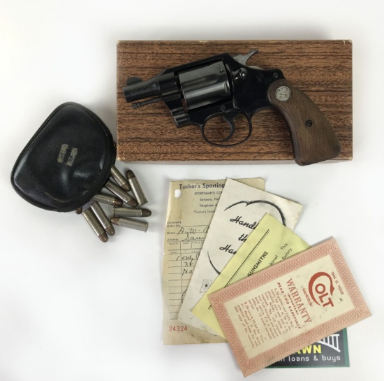 Colt 38 Special Cobra Revolver Firearm