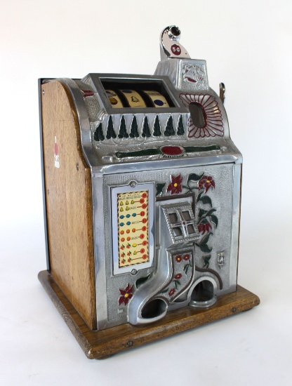 Cir. 1929 Mills Novelty Co. Nickle 5c Slot Machine