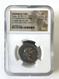 NGC Graded Ancient Coin, Phoenicia, Tyre, Trajan, AD 98-117, Graded VF