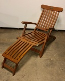 Historical Nautical R.M.S Queen Mary Deck Chair from Ocean Liner Queen Mary