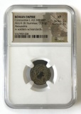 NGC Graded Ancient Coin, Roman Empire, Constantine I, AD 307-337, Graded XF