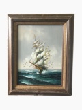 Original Oil on Canvas Painting by Listed Artist Hewitt R Jackson