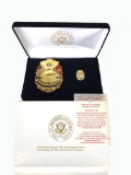 2009 Obama Biden Marine One Security Presidential Support Badges Collinson Enterprises