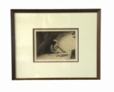 Listed Artist Arthur John Trevor BRISCOE (1873-1943) #16/75 Signed Etching 