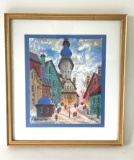 Original Lithograph by Listed Artist Anatol Krasnyansky