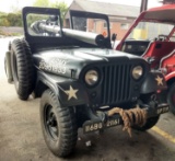 1955 Willys Motors M38A1 with Mounted M40A4 and M8C Rifles