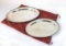 Pair of Gorham Sterling Silver Platters, 68 Troy Oz.