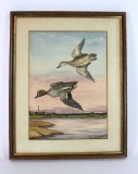 Jean Herblet (Hezblet 1893-1985, Russian/French) Original Watercolor 