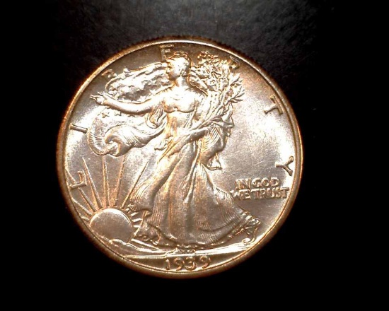 1939  Walking Liberty Half Dollar