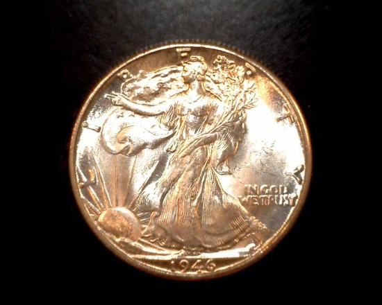 1946-D  Walking Liberty Half Dollar