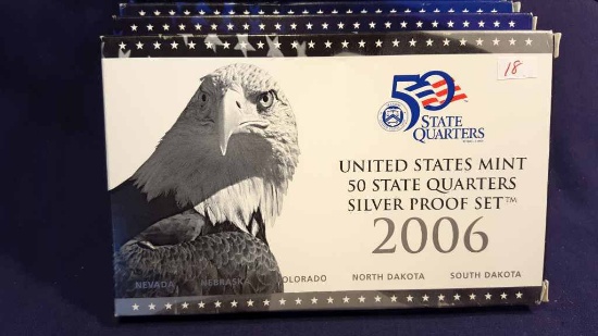 2006  Silver Proof Quarter Set
