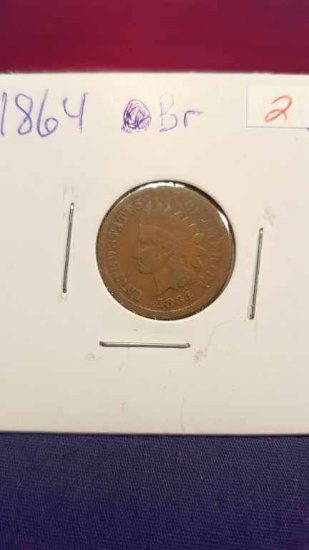 1864  Indian Head Cent