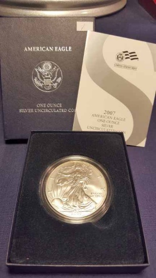 2007 American Silver Eagle