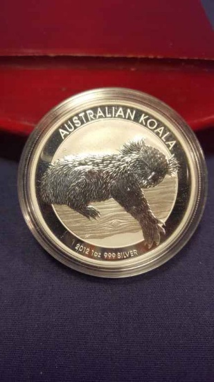 2012 Australian 1ozt .999 Silver Koala