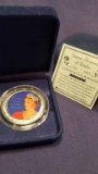 1997 Colorized Diana Princess of Wales Comm. Medallion