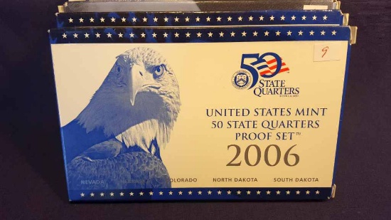 2006  Proof State Quarter Set