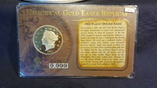 1861 Replica Gold Eagle