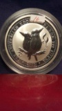 2001 .999 Silver 2ozt Australian Kookaburra