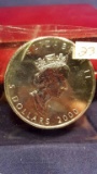 2000 1oz .9999 Silver Canadian Maple Leaf