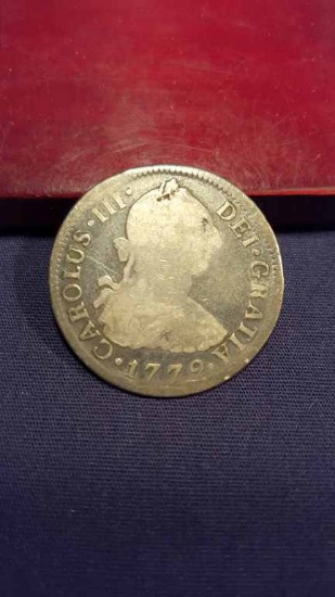 1779 Silver 2 Reales