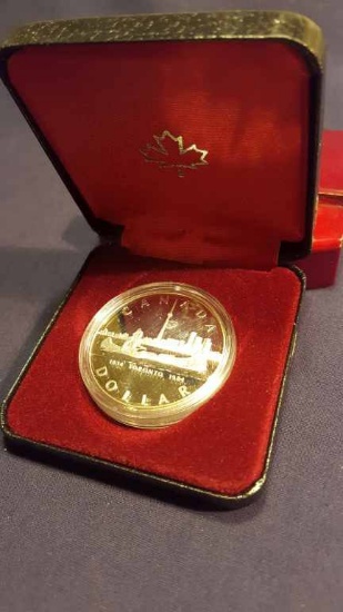 1984 Proof/Proof Like 50% Silver Canadian Dollar