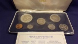 1973 7pc Jamaica Proof Set Sterling Silver $5 with papers