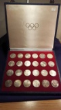 1972  24pc Silver German 10 Marks Olympic Coin Set 8.1450 ozt Silver