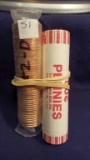 Roll of UNC 2009 P&D #2 Lincoln Cents