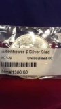 1971-S  Silver Eisenhower Dollar