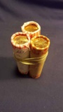 2—Rolls UNC 2009 & 1 Roll UNC 1981 Lincoln Cents