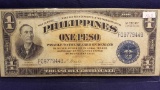 Series No 66 Philippines 1 Pesos Victory Note