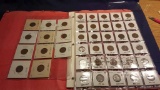 Folder with 158 total Lincoln Cents 1920-1997 Nice Coins!!