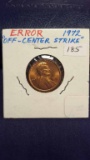 Off Center Lincoln Cent