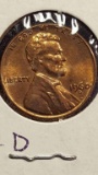 1960-D Repunched Mint Mark D above D Lincoln Cent