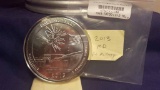 2013  5ozt .999 Silver America The Beautiful Round