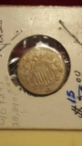 1867 without rays Shield Nickel  Nice one!