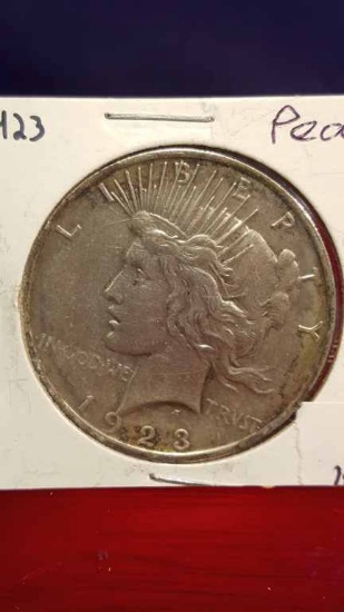 1923 Peace Silver Dollar