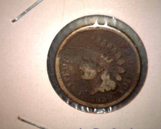 1859  Indian Head Cent