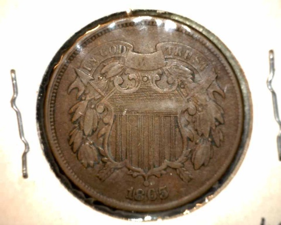 1865  Two Cent