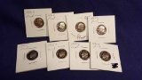 1990-1995, 1997,1998 Proof Dimes