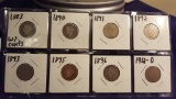 58x Liberty Head Nickels all different dates