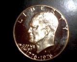 1976-S Proof Silver Eisenhower Dollar