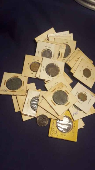 28 Foreign Coins