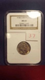 1938 maybe D/S Buffalo Nickel NGC MS65 D/S not noted on holder but look