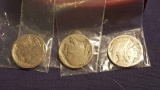3—Early Buffalo Nickels  1917, 1919, 1920-S